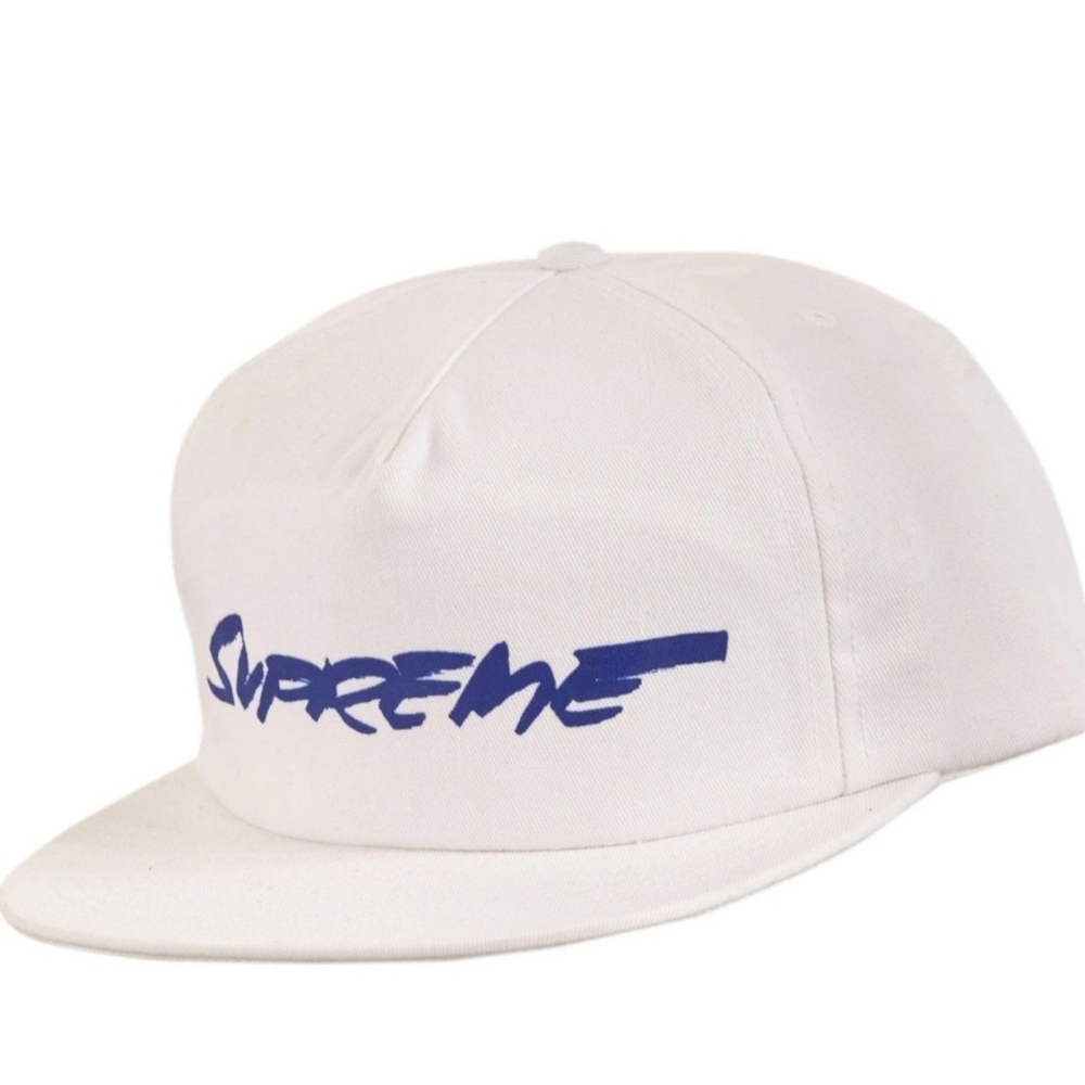 Supreme White and Blue Cap